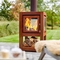 Fourneau brûlant en bois de cheminée en métal d'appareils de chauffage de jardin de rendement élevé avec la cheminée